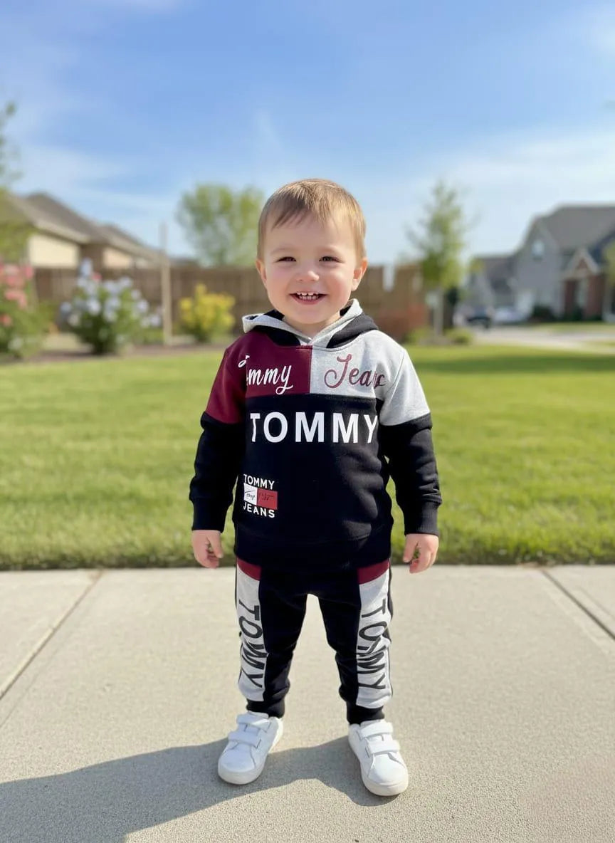 Kids Fleece Nike Outfit 2 Pcs Multicolor