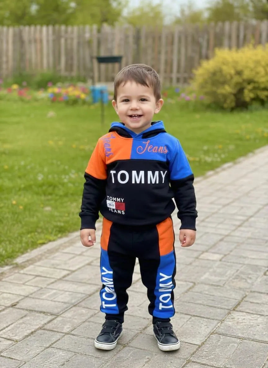 Kids Fleece Nike Outfit 2 Pcs Multicolor